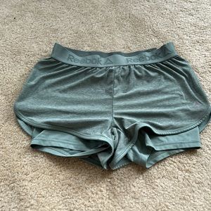 Light green Reebok shorts